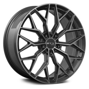 RS02 Gloss Black with Machined Face